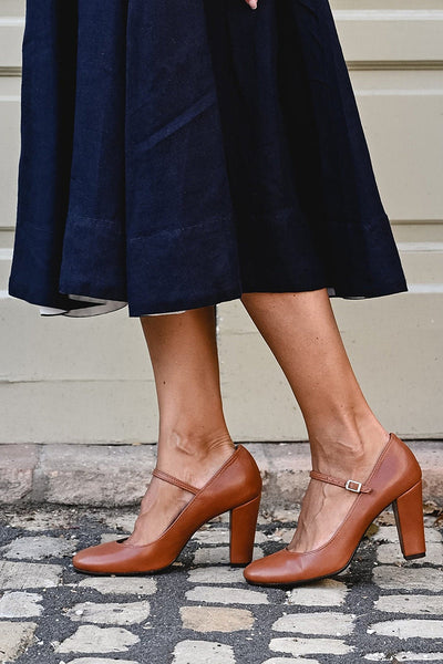 Bravina | Daily Strappy Sandals with Small Heel