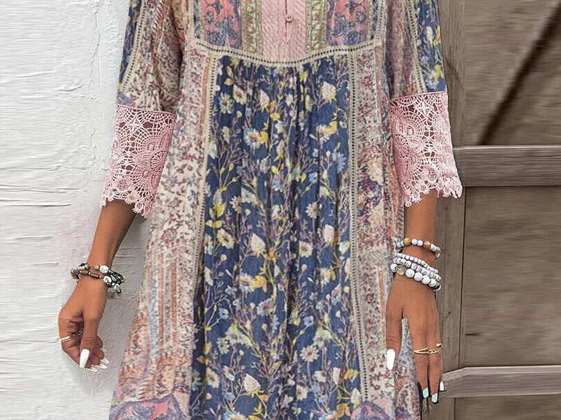 KIRSTEN | Patterned Dress