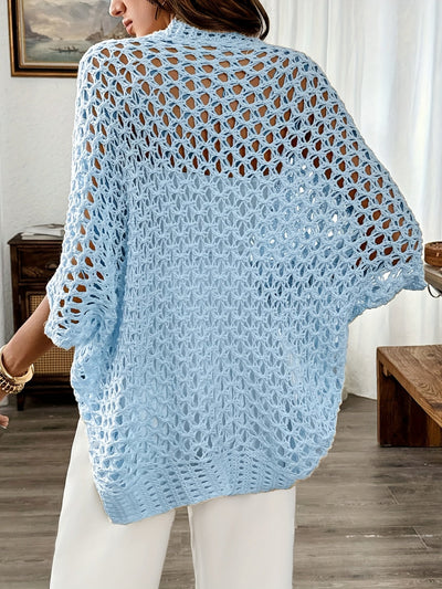 FLORIANA – OPEN KNITTED CARDIGAN