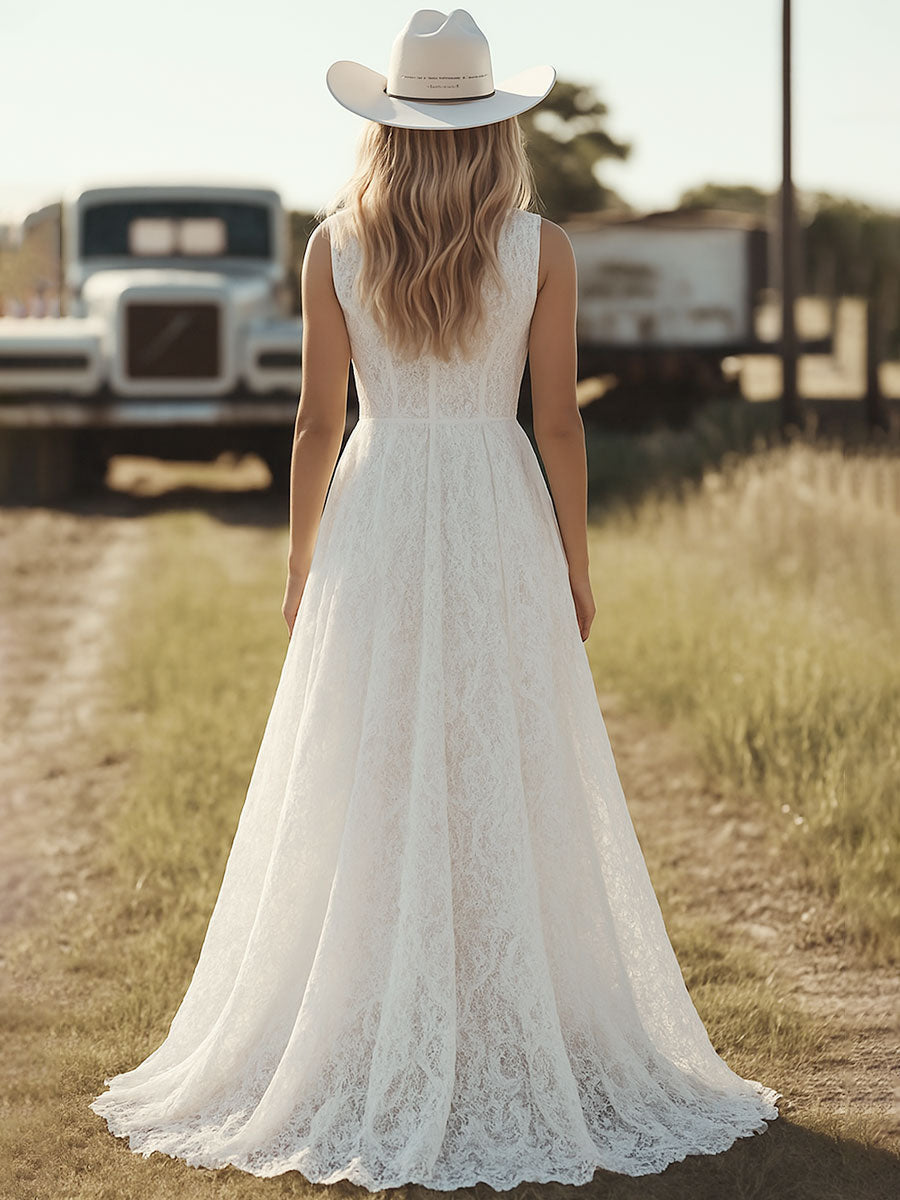 Savannah - Lace Maxi Dress