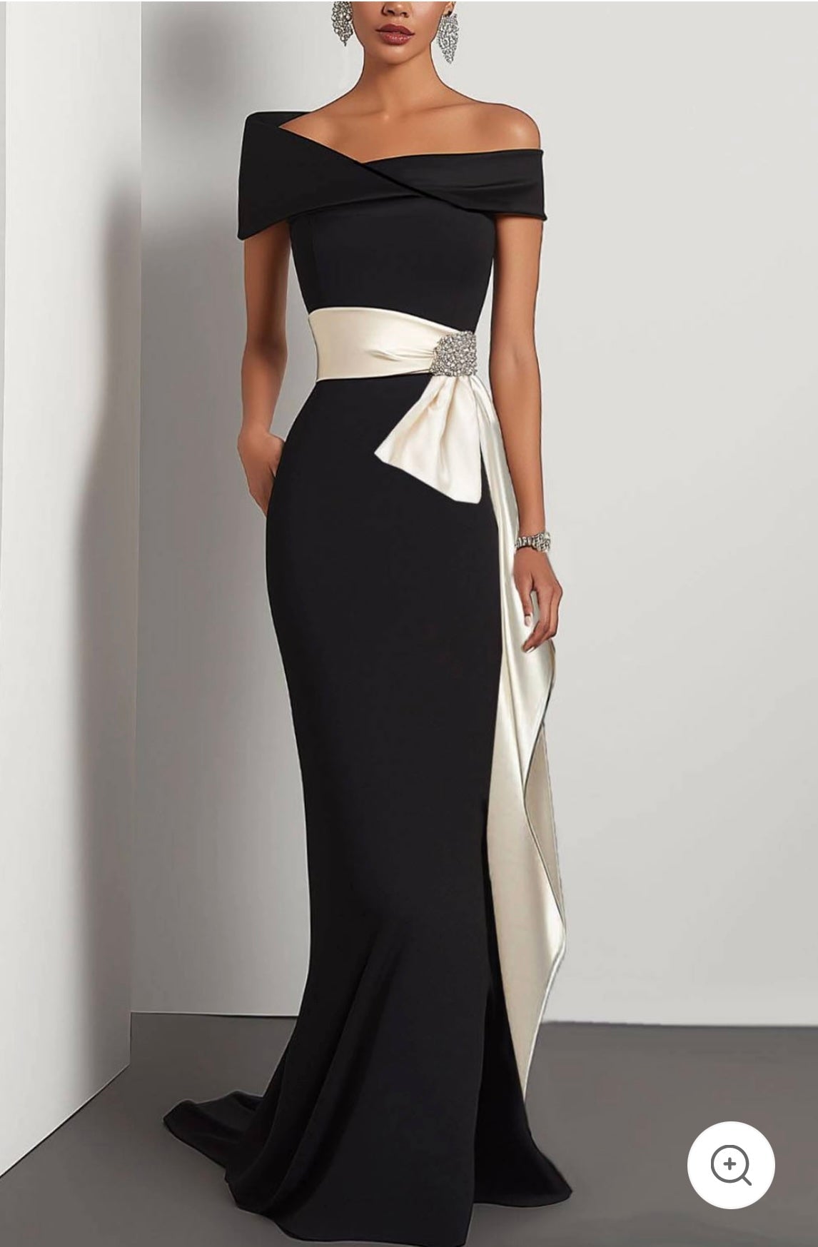 Seraphine | Off-Shoulder Luxe Evening Dress