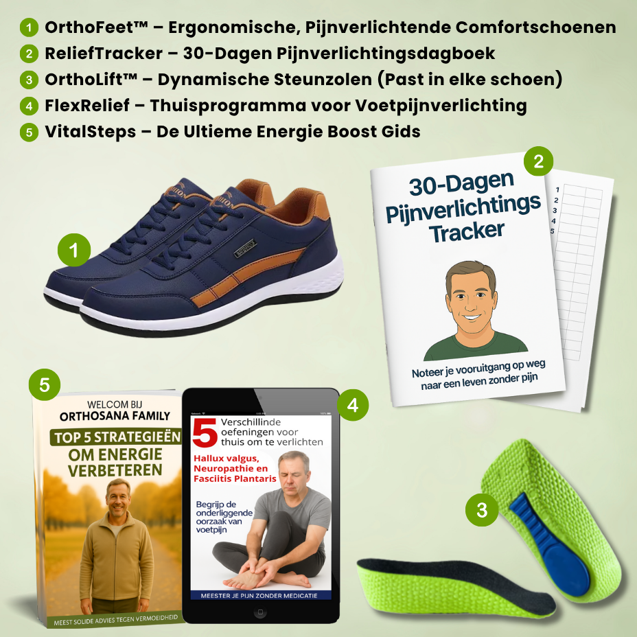 OrthoFeet - Ergonomic, Pain-Relieving Comfort Shoes - Unisex