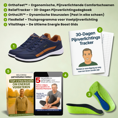 OrthoFeet - Ergonomic, Pain-Relieving Comfort Shoes - Unisex