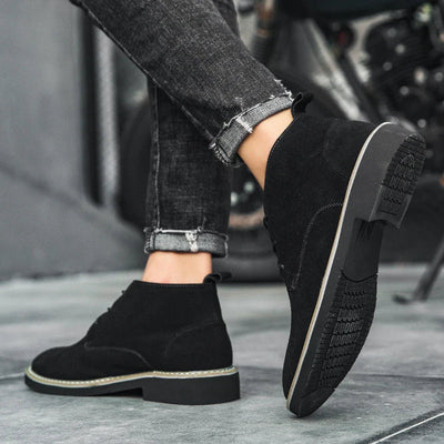 MADRID | Suede Elevator Shoes +6CM