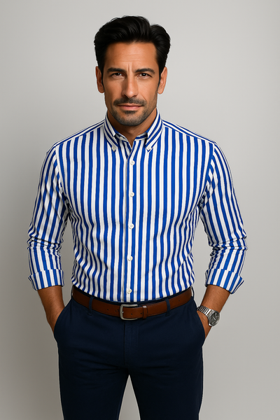 Givalli - Summer Shirt with Stripes