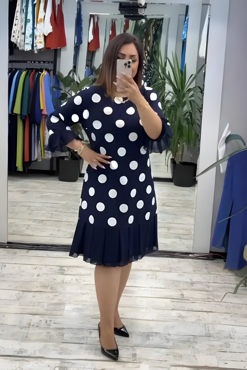 Rosa | Lightweight Polka Dot Dress