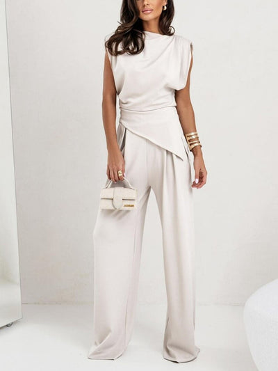 Eliza – Stylish Sleeveless Set