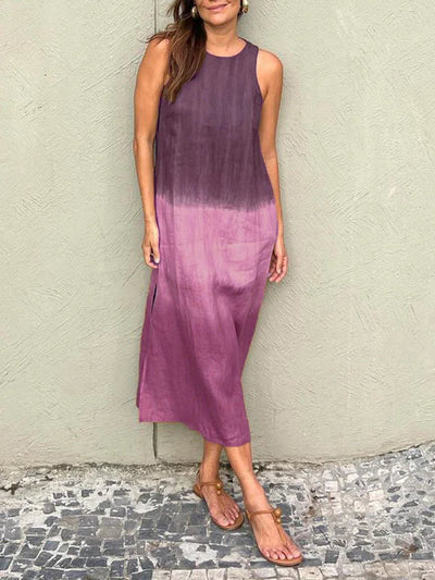 Aurelia | Elegant Dress with Natural Print