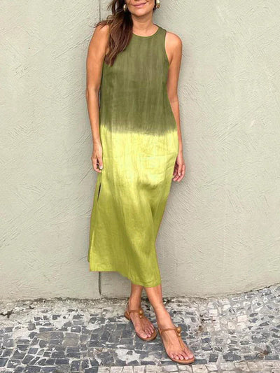 Aurelia | Elegant Dress with Natural Print