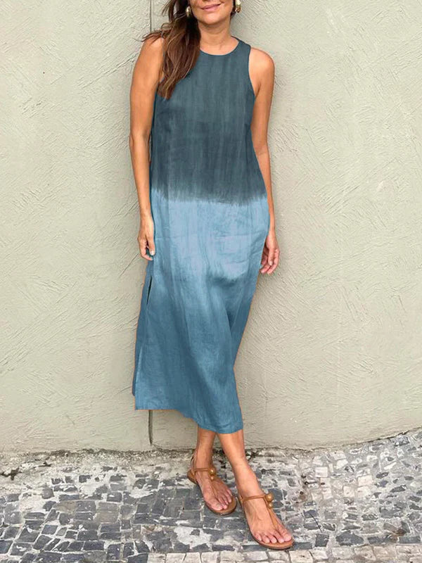 Aurelia | Elegant Dress with Natural Print