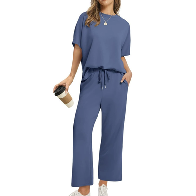 Women's Casual Top and Pants Set