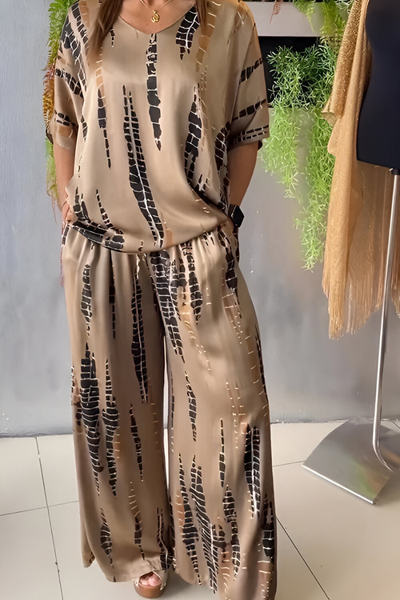 Clara | Casual Two-Piece Set with Round Neck