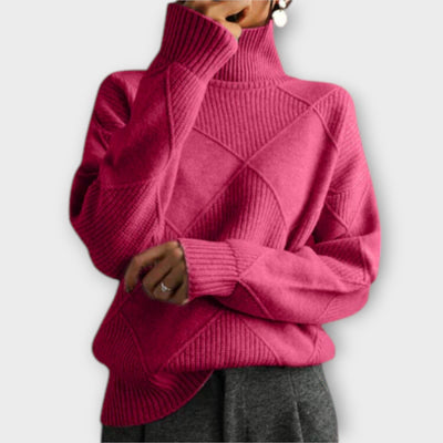 Melanie - Cozy cashmere turtleneck sweater