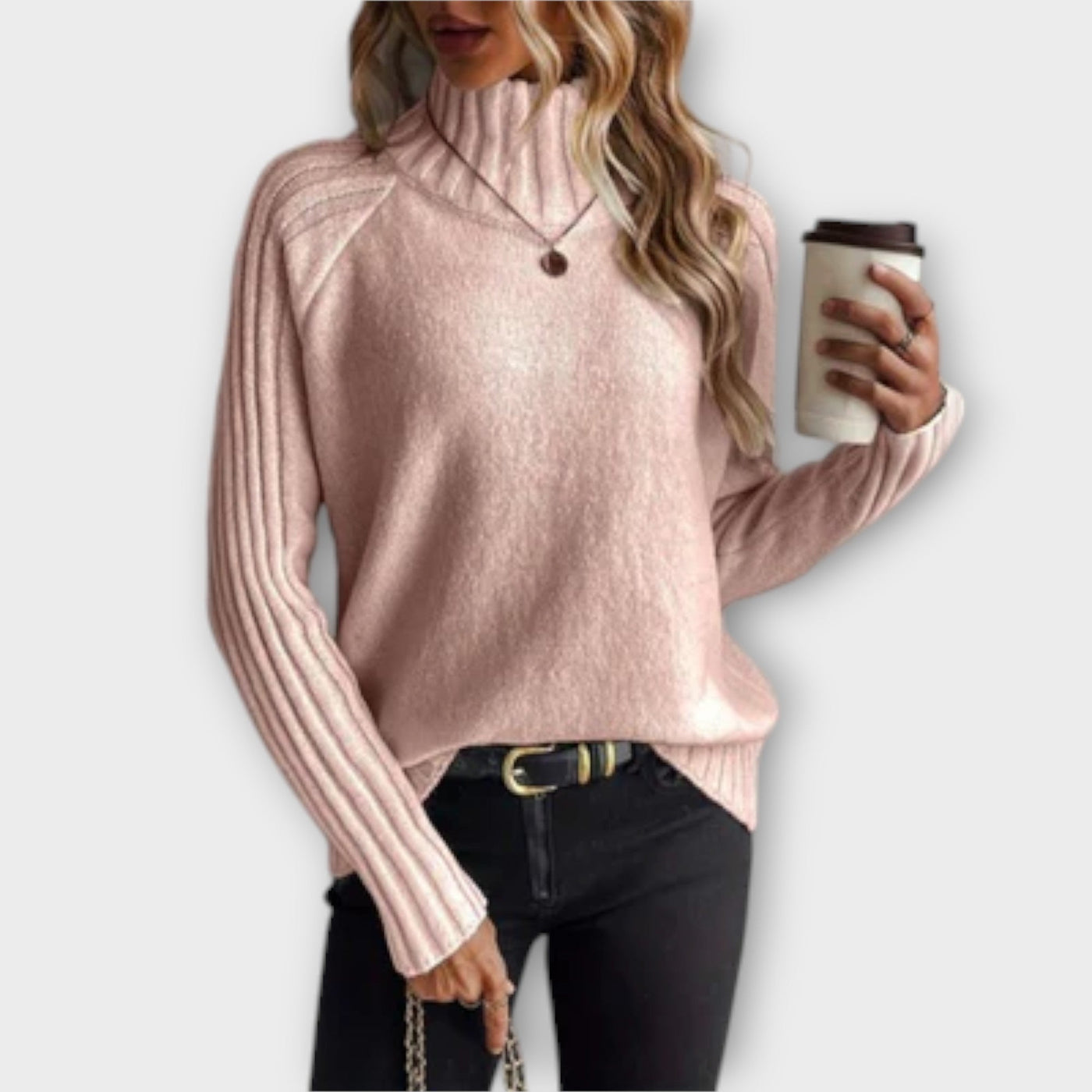 Hannah - Elegant knitted sweater