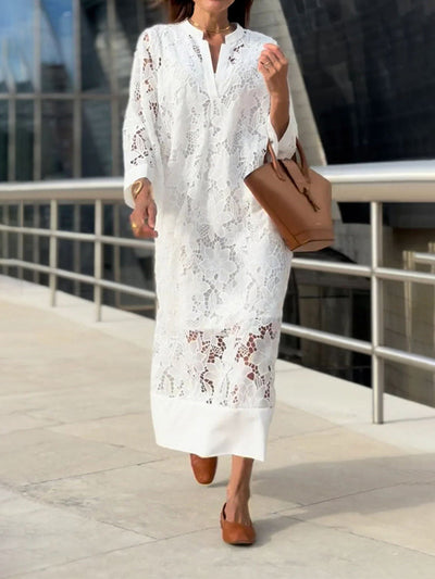 Juliette | Elegant Cotton Summer Dress
