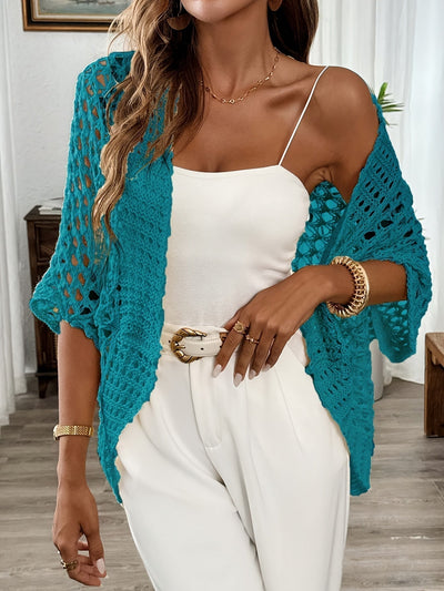 FLORIANA – OPEN KNITTED CARDIGAN