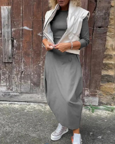 BRINAY - CASUAL AND ELEGANT DRESS