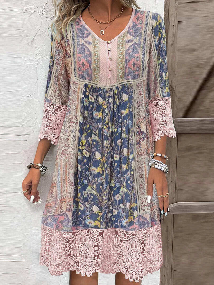 KIRSTEN | Patterned Dress