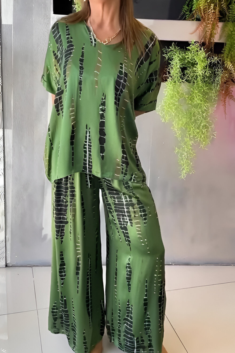 Clara | Casual Two-Piece Set with Round Neck