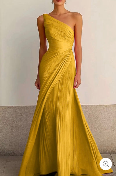 Celestia | Off-Shoulder Evening Dress