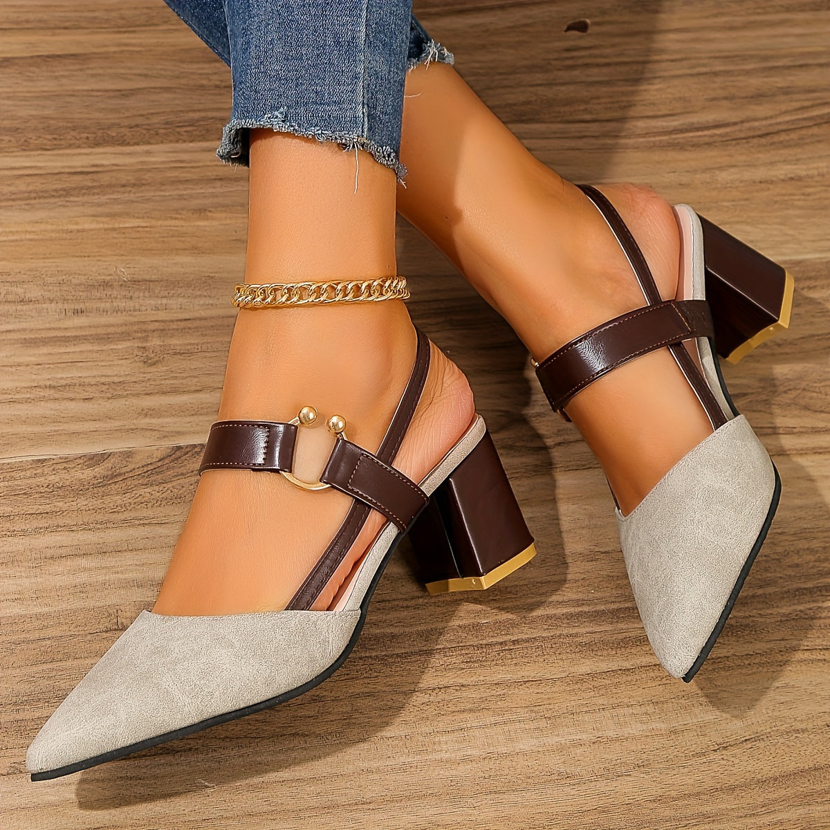 Comfort Heel Roma Sandals