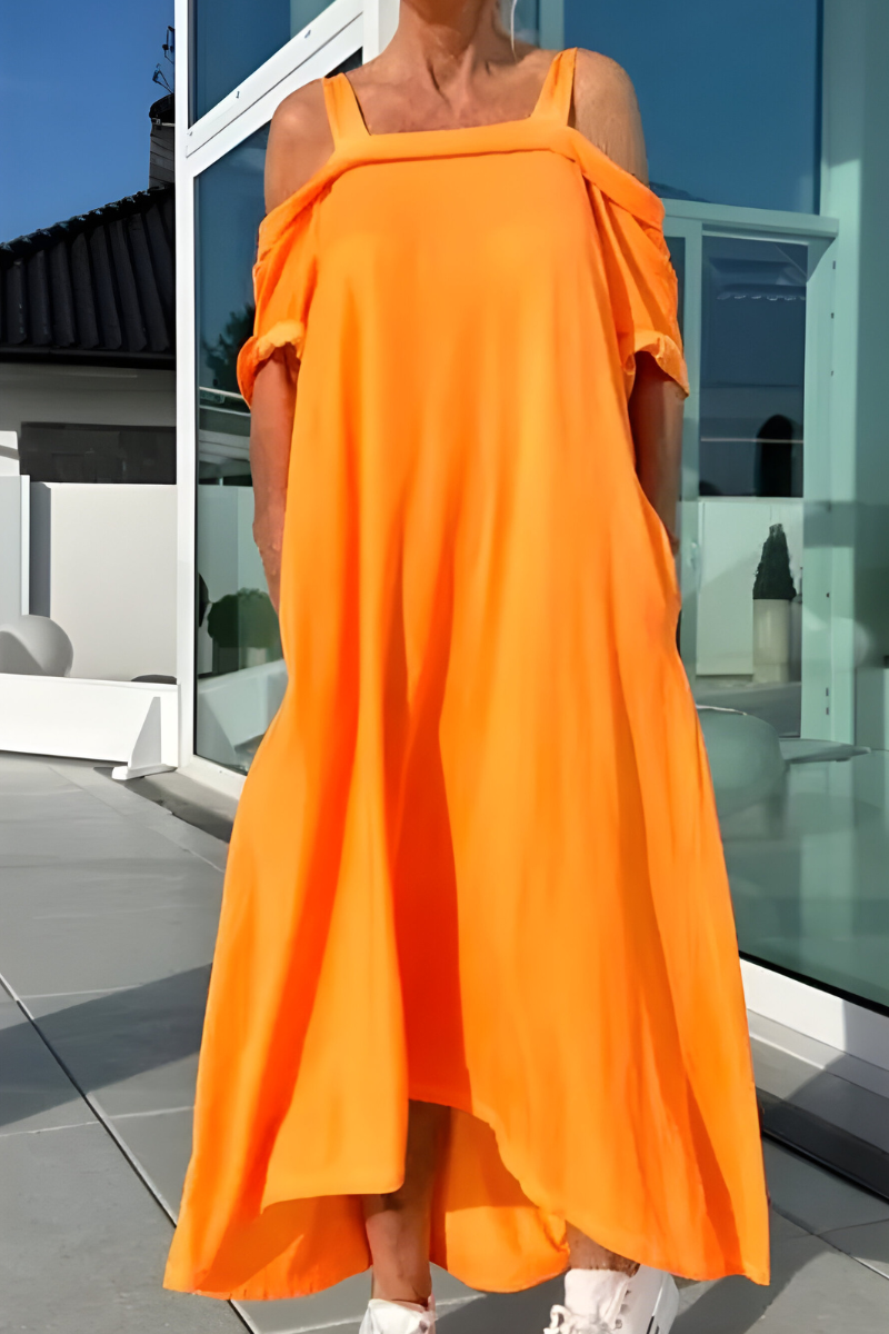 Nova™ | Long Off-Shoulder Summer Dress