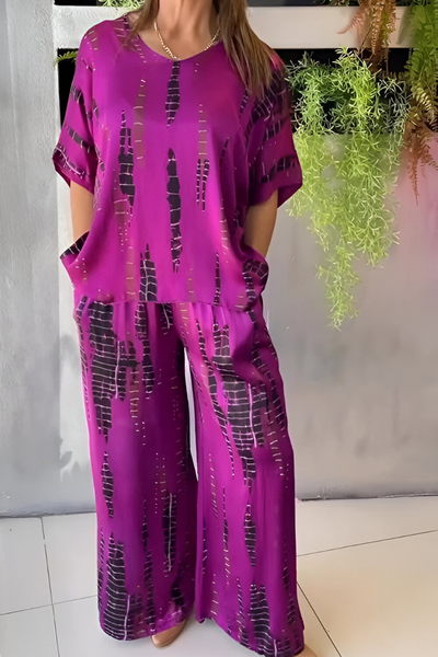 Clara | Casual Two-Piece Set with Round Neck