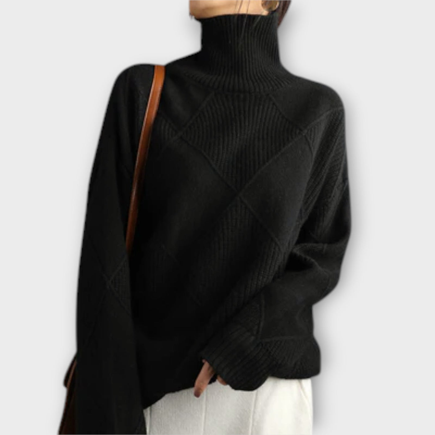 Melanie - Cozy cashmere turtleneck sweater