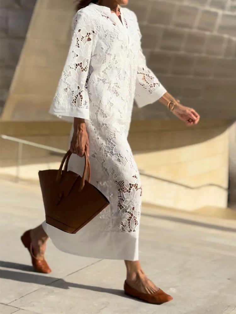 Juliette | Elegant Cotton Summer Dress