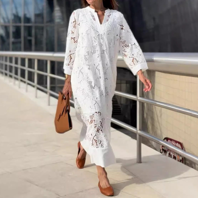 Juliette | Elegant Cotton Summer Dress