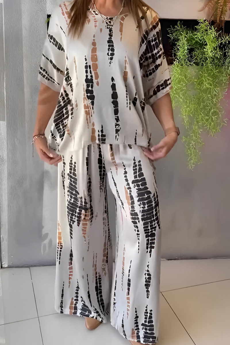 Clara | Casual Two-Piece Set with Round Neck