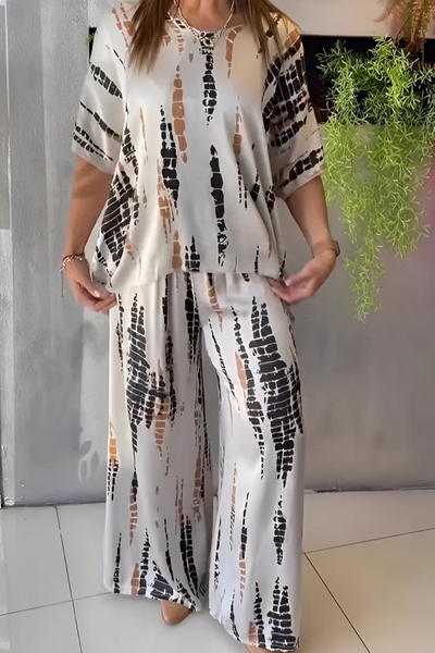 Clara | Casual Two-Piece Set with Round Neck