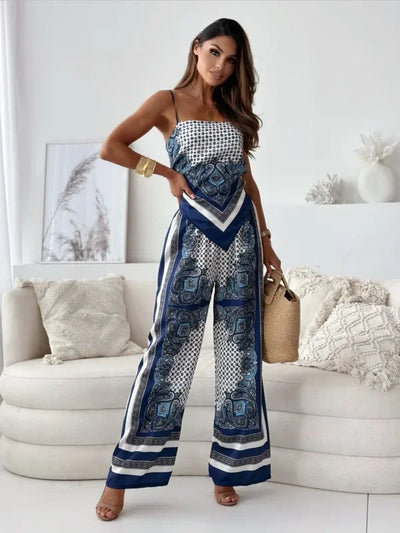 Lena – Stylish Two-Piece Set with Ties