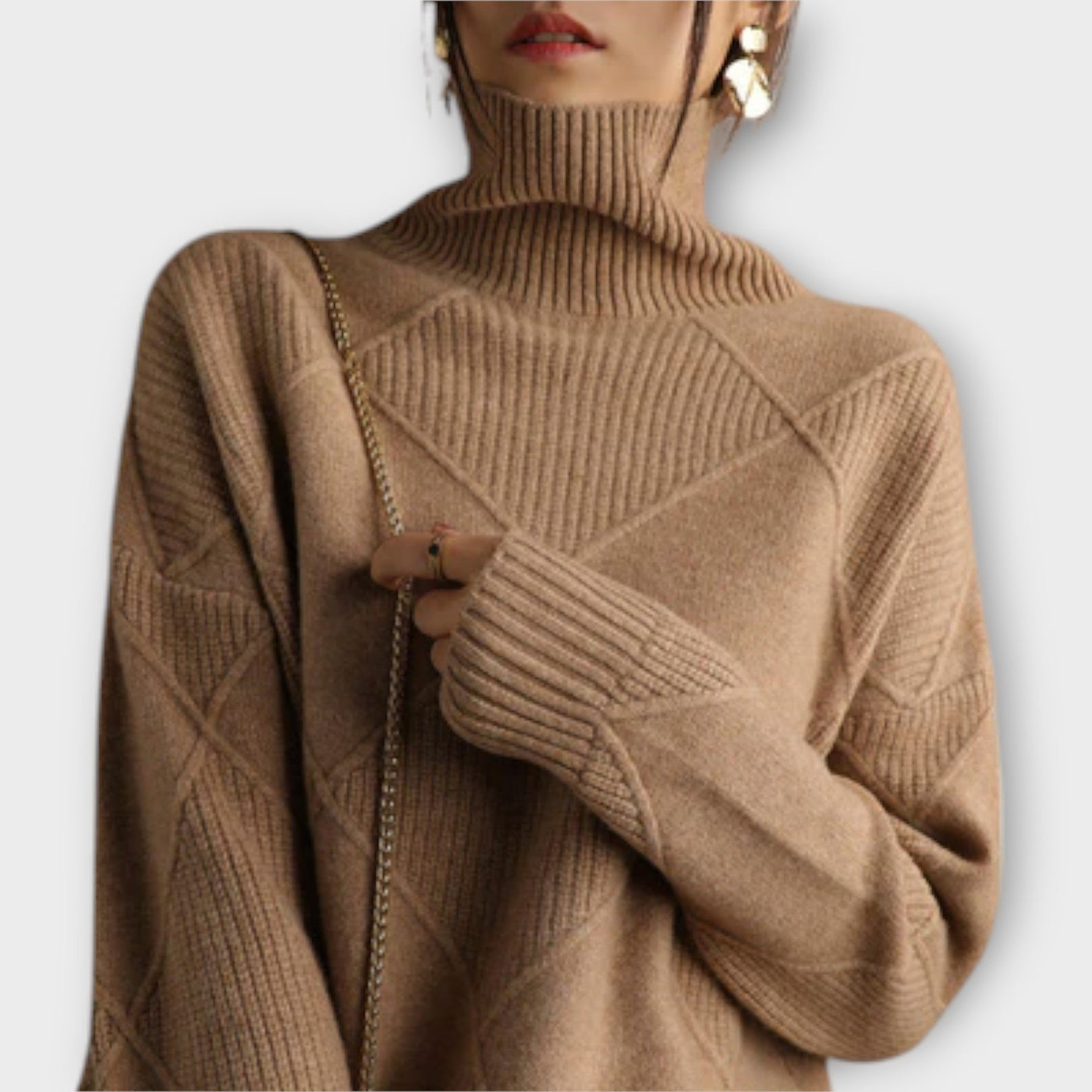 Melanie - Maglione dolcevita in cashmere