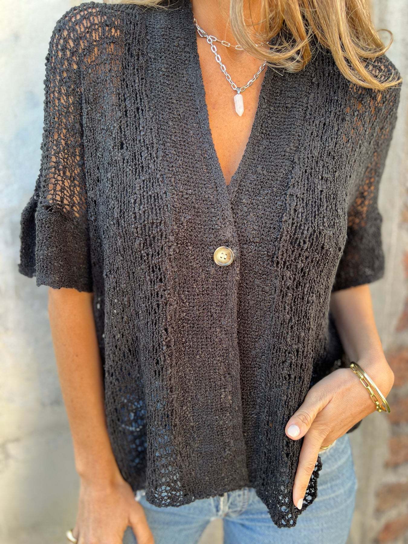Carol | Airy Knitted Cardigan