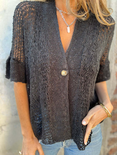 Carol | Airy Knitted Cardigan