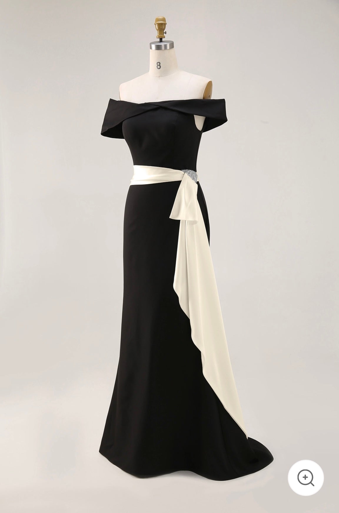 Seraphine | Off-Shoulder Luxe Evening Dress