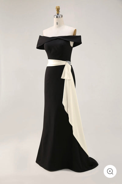 Seraphine | Off-Shoulder Luxe Evening Dress