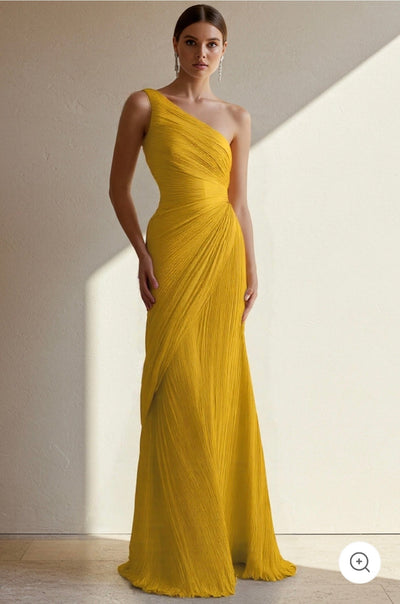 Celestia | Off-Shoulder Evening Dress