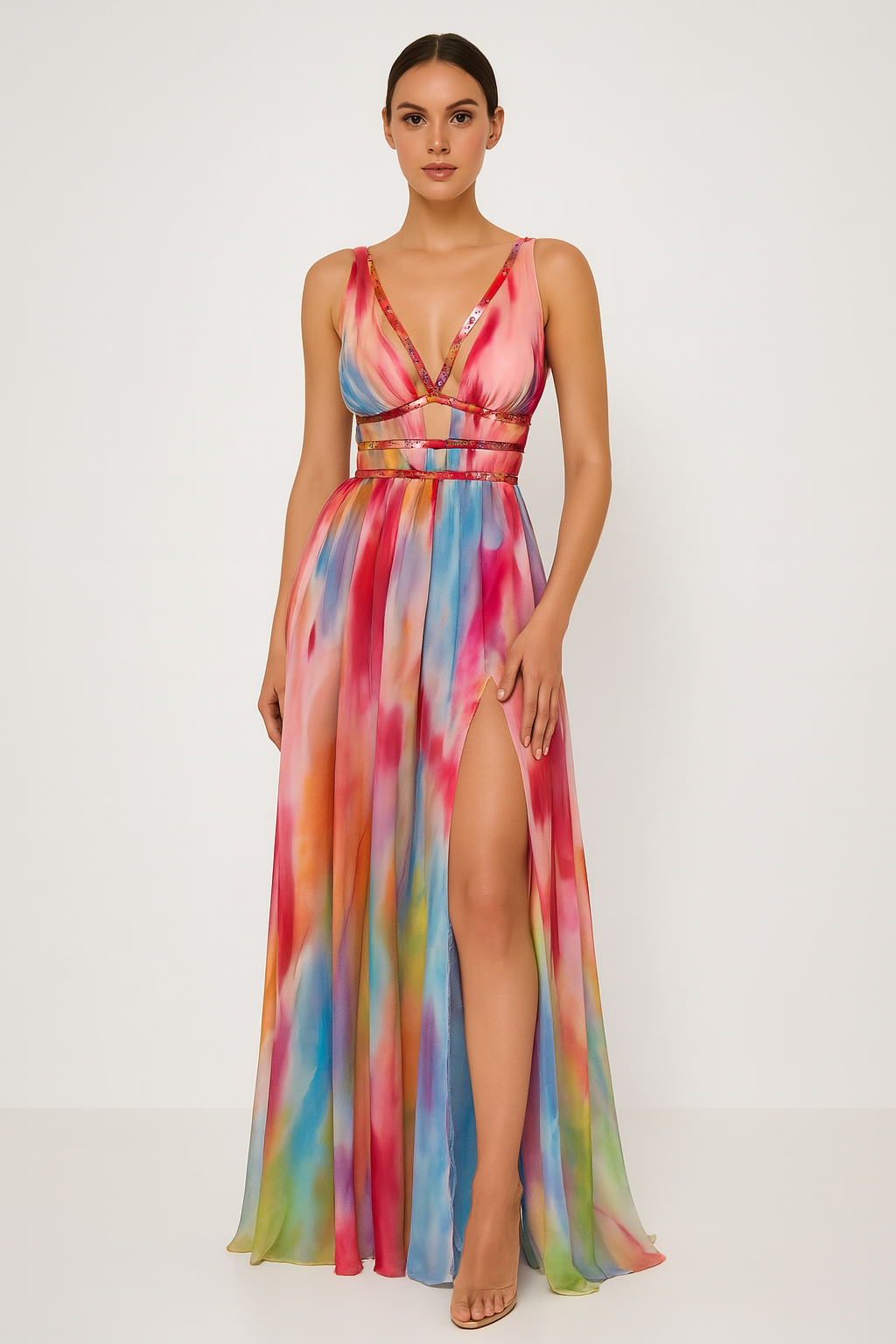 Freya  | Painted Maxi Dress