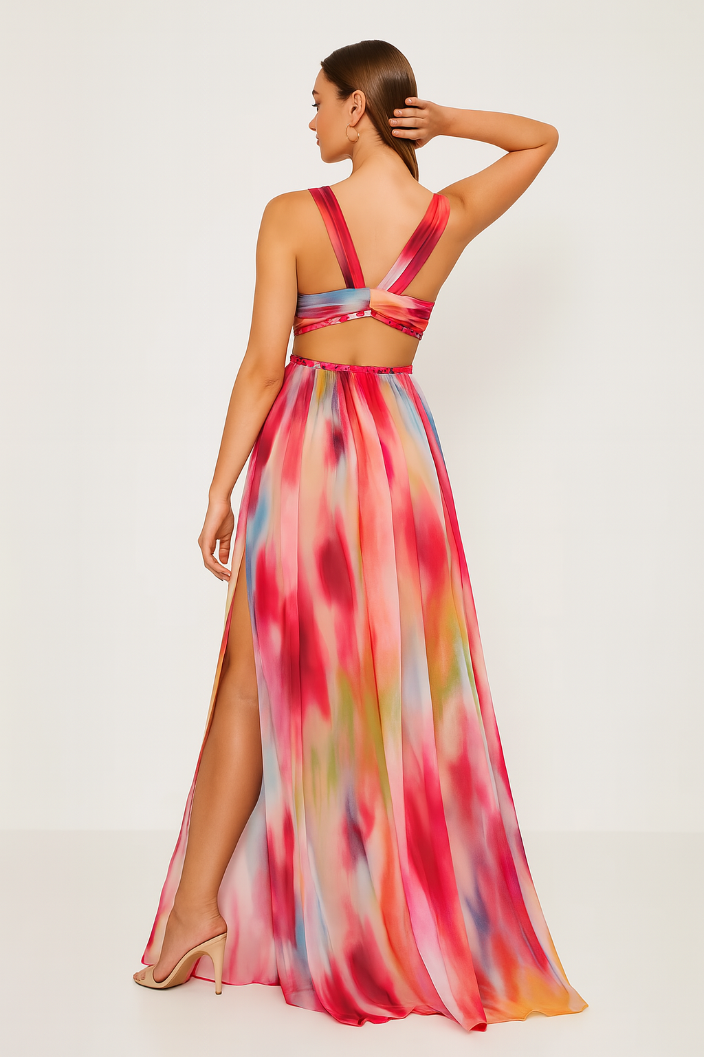 Freya  | Painted Maxi Dress