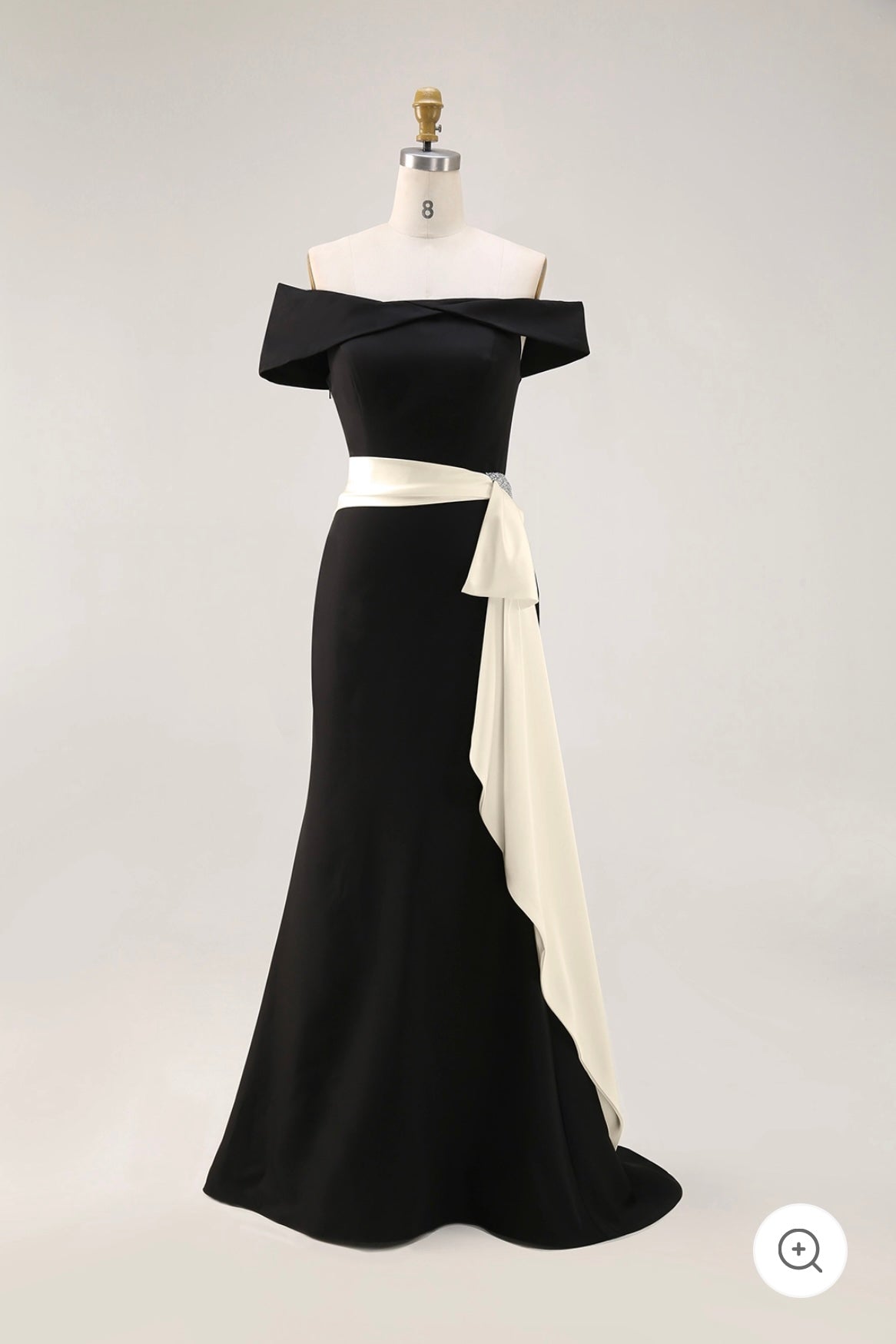 Seraphine | Off-Shoulder Luxe Evening Dress