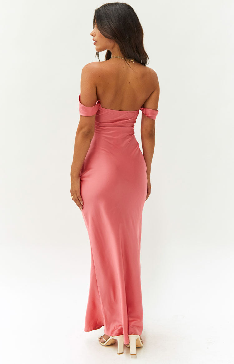 Rosalia – Off-Shoulder Satin Dress