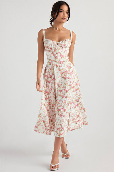 Midi Bustier Corset Sundress