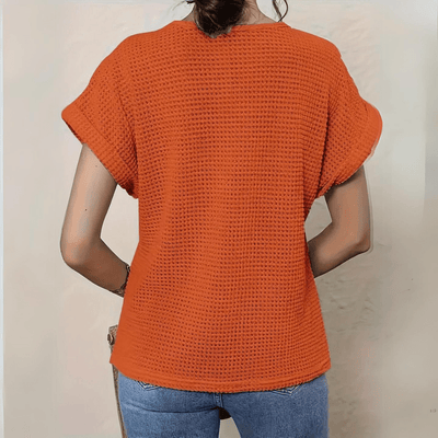 Estelle - Elegant blouse in Ibiza style