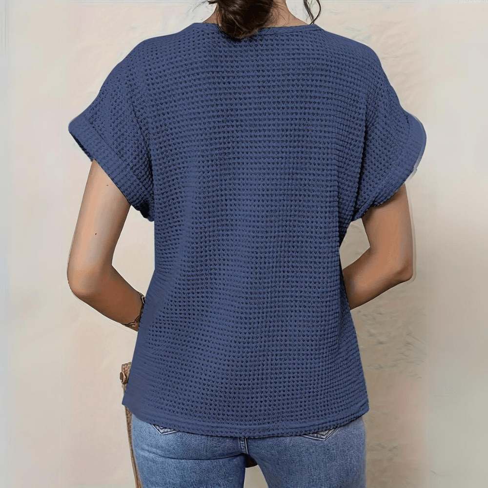 Estelle - Elegant blouse in Ibiza style