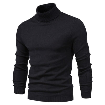 Warmer - Jersey De Cuello Alto De Merino Para Hombre Con Estilo