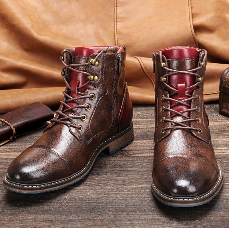 Aaron | Bottes Oxford en cuir de qualité supérieure faites à la main