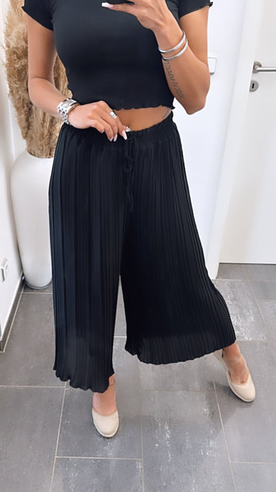 Pleated Pants