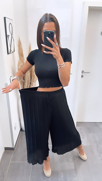 Pleated Pants
